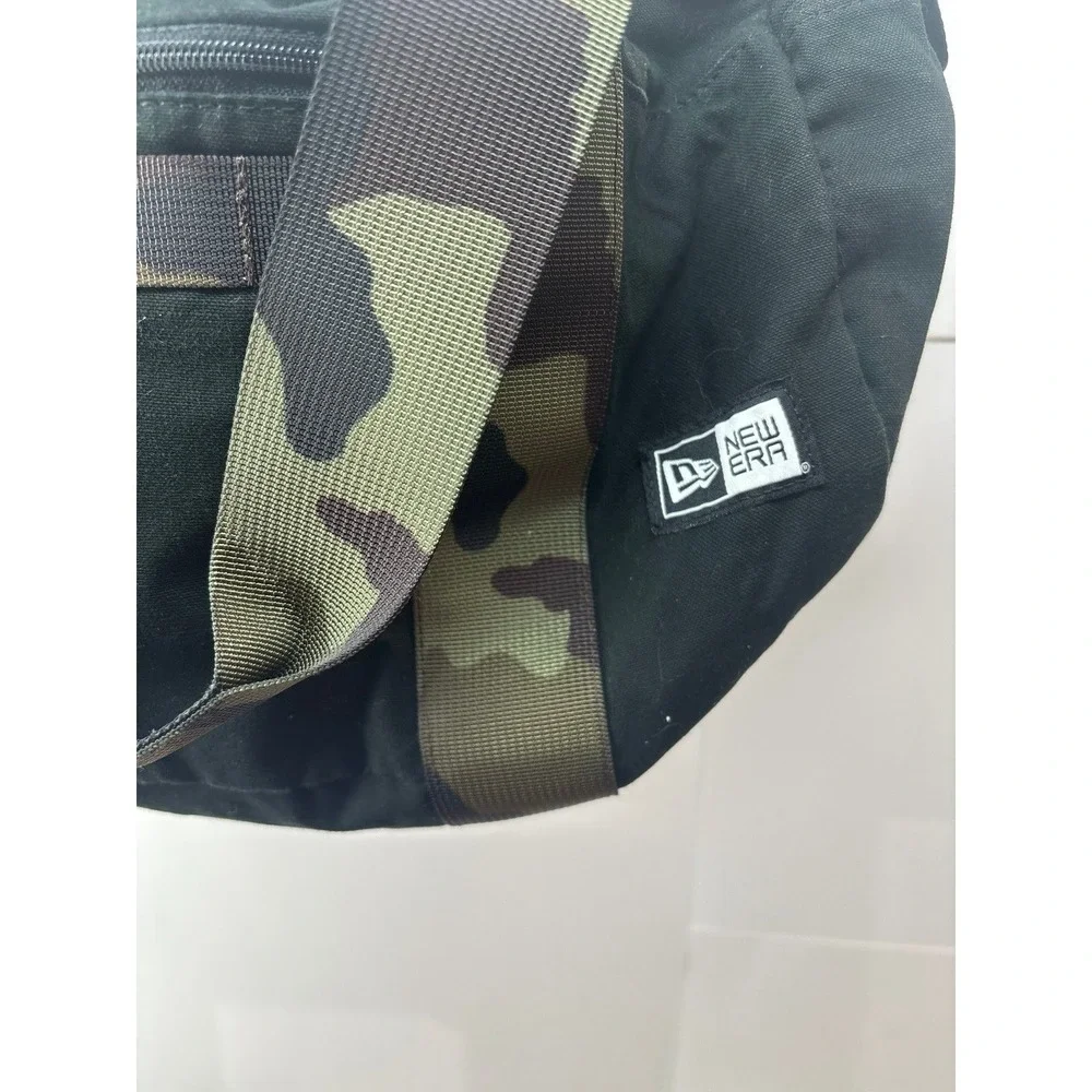 Black & Camo New Era Duffle Bag (9.5x10x17)